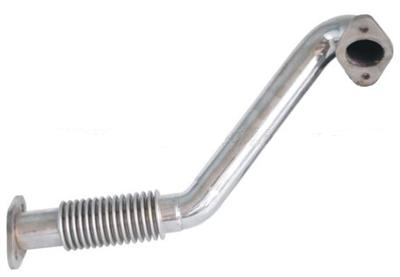 Small Engine Welding Flexible Exhaust Pipe with Flange