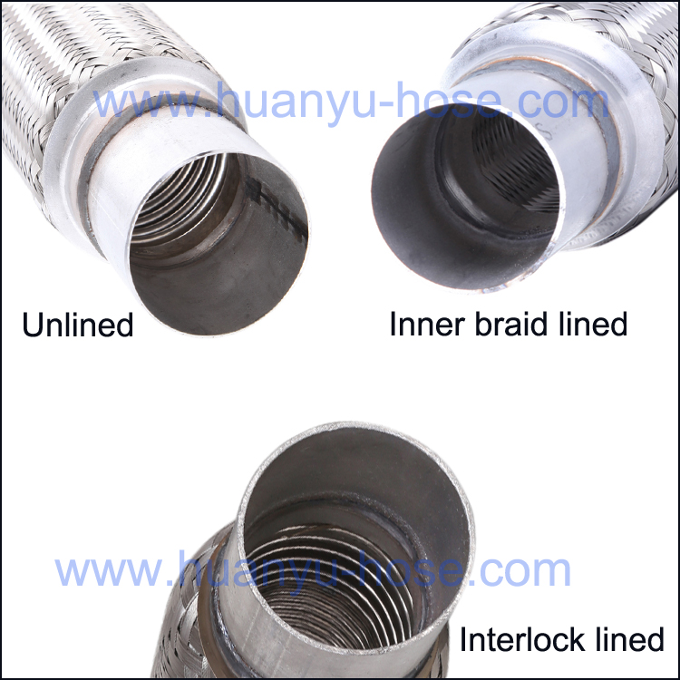 Small Engine Stainless Steel Flexible Exhaust Pipe Supplier from China