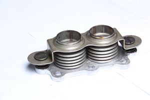 Small Engine Stainless Steel Flexible Exhaust Pipe with Flange
