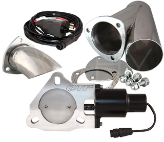 2 Inch Dual Electric Exhaust Cutout Valve